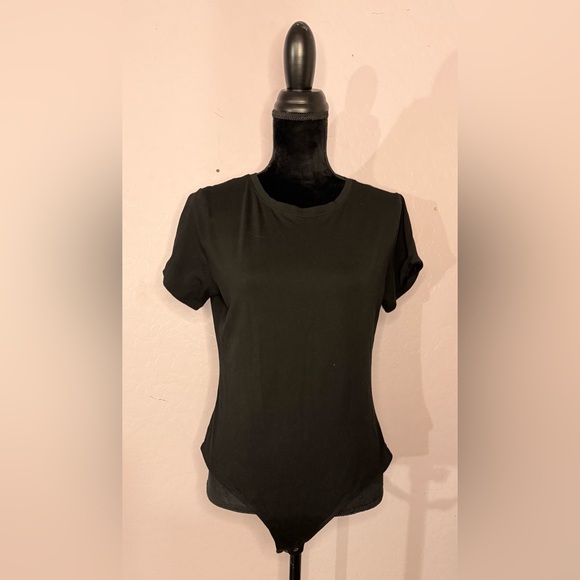 Fashion Nova Tops - Fashion Nova Black and Green Bodysuits